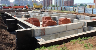 Фундаменты промышленных зданий в Златоусте цена от 25395 руб. - заказать строительство фундамента промздания под стальные колонны